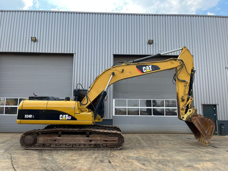 Caterpillar 324DL - Hammerlines / A/C Cabin / Caterpillar C7 / Quick Coupler / Bucket with teeth. - Crawler excavator: picture 5 Caterpillar 324DL - Hammerlines / A/C Cabin / Caterpillar C7 / Quick Coupler / Bucket with teeth. - Crawler excavator: picture 5