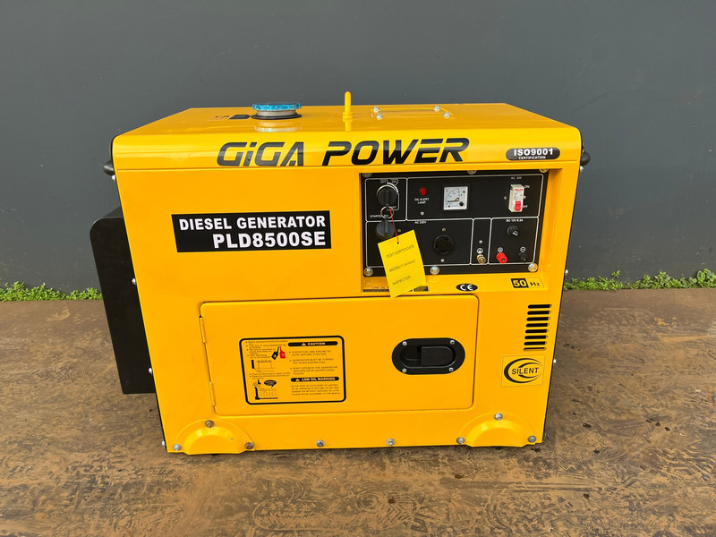 Giga power 8 KVA silent generator set - PLD8500SE - Generator set: picture 1 Giga power 8 KVA silent generator set - PLD8500SE - Generator set: picture 1