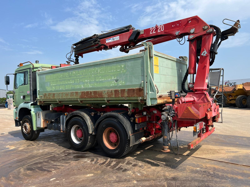 MAN TGA 26.480 tipper + HMF crane - Tipper, Crane truck: picture 4 MAN TGA 26.480 tipper + HMF crane - Tipper, Crane truck: picture 4