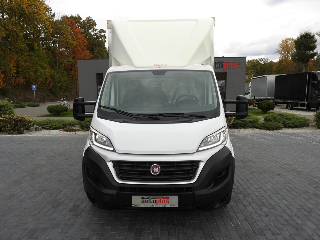 Box van FIAT DUCATO BOX LIFT 8 PALLETS CRUISE CONTROL NAVIGATION AIR CONDITIONING LED LIGHTS  130HP: picture 5