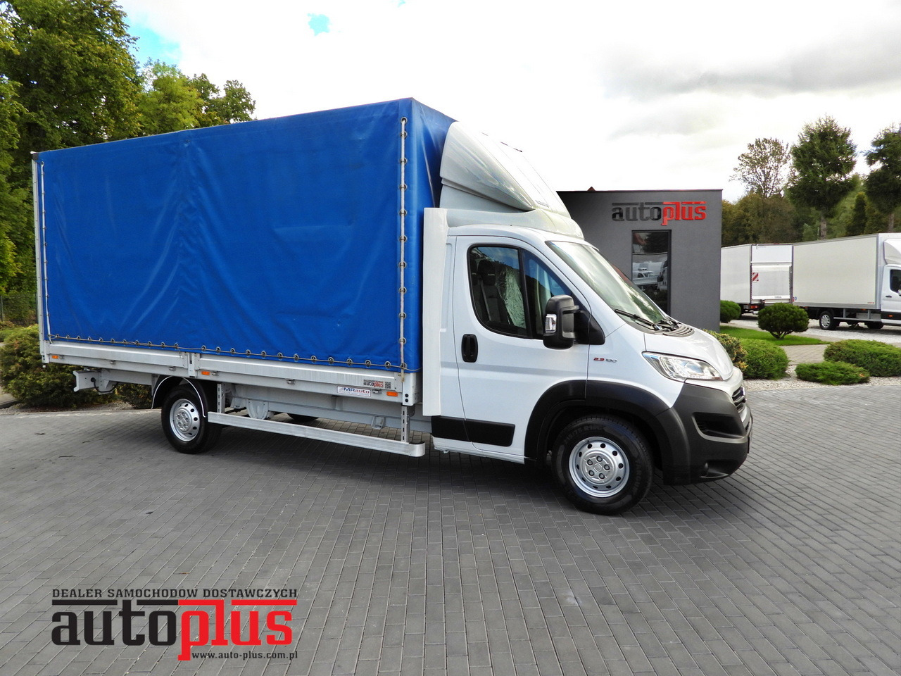 FIAT DUCATO TARPAULIN 10 PALLETS CRUISE CONTROL LED LIGHTS AIR CONDITIONING 180HP - Curtain side van: picture 1 FIAT DUCATO TARPAULIN 10 PALLETS CRUISE CONTROL LED LIGHTS AIR CONDITIONING 180HP - Curtain side van: picture 1