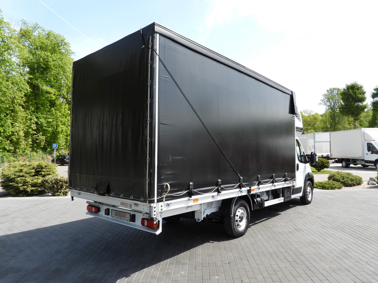 FIAT DUCATO TARPAULIN 10 PALLETS WEBASTO CRUISE CONTROL AIR CONDITIONING LED LIGHTS PNEUMATICS 160HP - Curtain side van: picture 3 FIAT DUCATO TARPAULIN 10 PALLETS WEBASTO CRUISE CONTROL AIR CONDITIONING LED LIGHTS PNEUMATICS 160HP - Curtain side van: picture 3