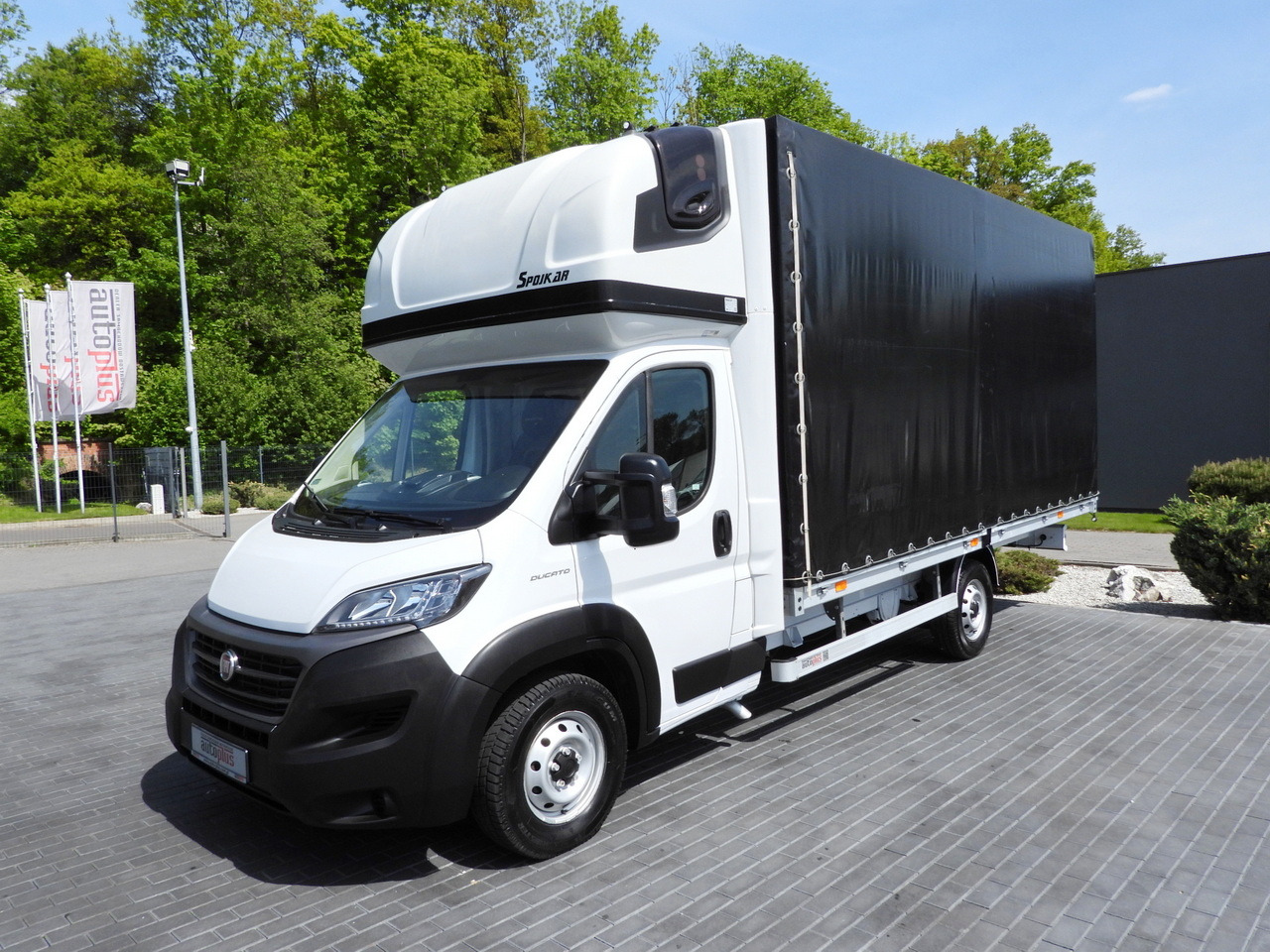 FIAT DUCATO TARPAULIN 10 PALLETS WEBASTO CRUISE CONTROL AIR CONDITIONING LED LIGHTS PNEUMATICS  160HP leasing FIAT DUCATO TARPAULIN 10 PALLETS WEBASTO CRUISE CONTROL AIR CONDITIONING LED LIGHTS PNEUMATICS  160HP: picture 6