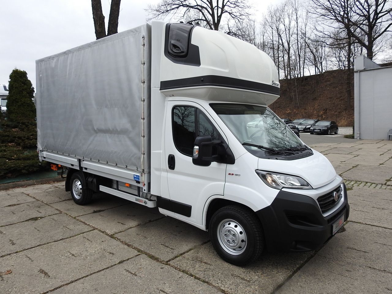 FIAT DUCATO TARPAULIN LIFT 8 PALLETS WEBASTO CRUISE CONTROL AIR CONDITIONING 150HP - Curtain side van: picture 4 FIAT DUCATO TARPAULIN LIFT 8 PALLETS WEBASTO CRUISE CONTROL AIR CONDITIONING 150HP - Curtain side van: picture 4