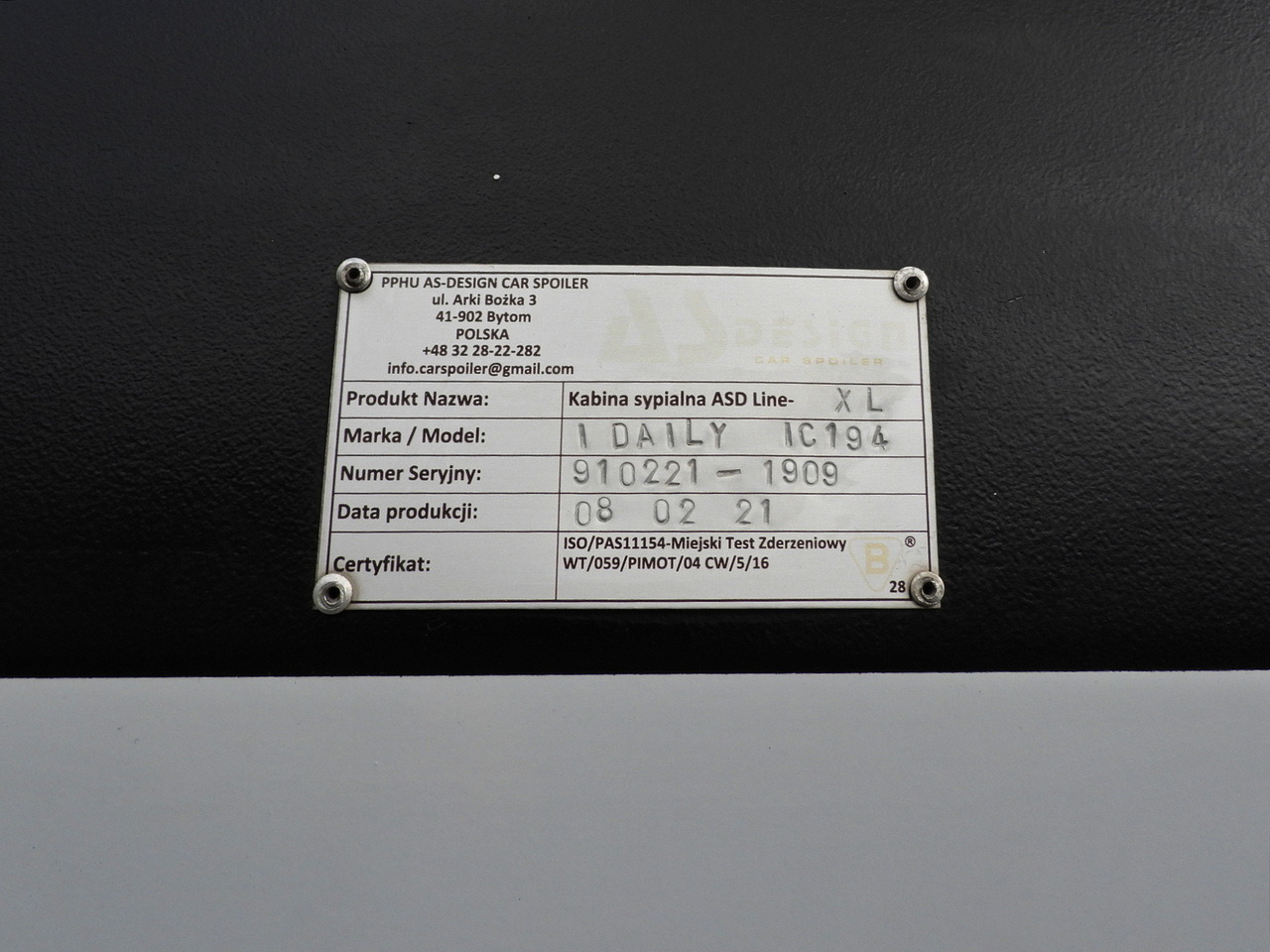 Curtain side van IVECO DAILY 35S18 TARPAULIN 10 PALLETS WEBASTO CRUISE CONTROL AIR CONDITIONING 180HP: picture 21 Curtain side van IVECO DAILY 35S18 TARPAULIN 10 PALLETS WEBASTO CRUISE CONTROL AIR CONDITIONING 180HP: picture 21