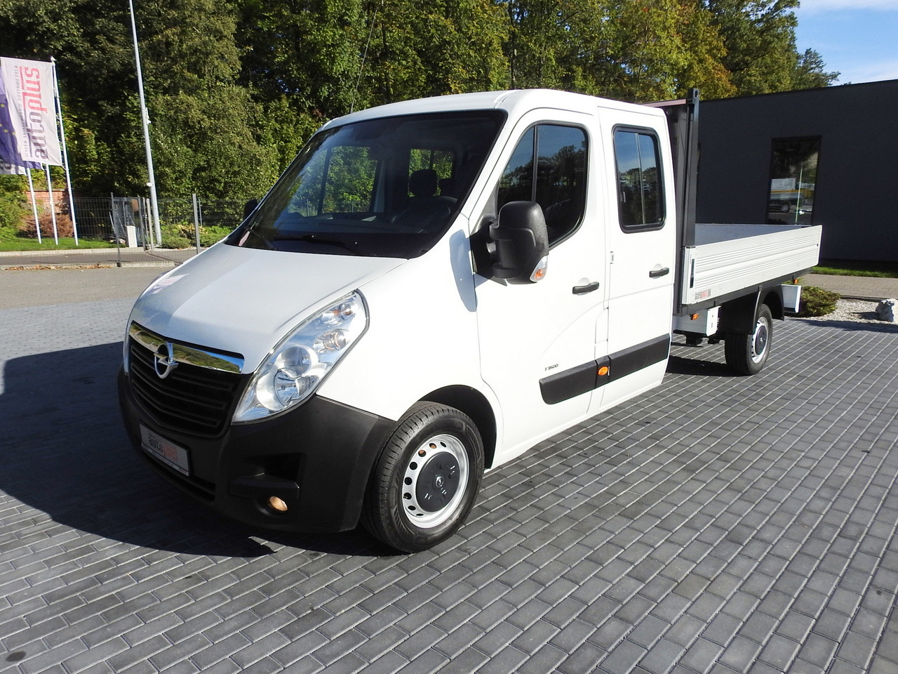 Combi van OPEL MOVANO STAKE BODY DOUBLE CABIN DOKA 7 SEATS CRUISE CONTROL AIR CONDITIONING  130HP: picture 6