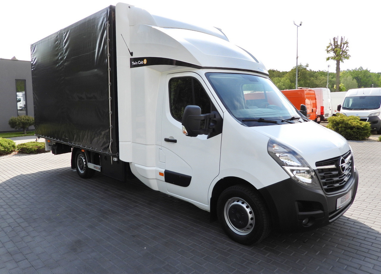 OPEL MOVANO TARPAULIN 10 PALLETS WEBASTO CRUISE CONTROL AIR CONDITIONING LED LIGHTS PNEUMATICS 165HP - Curtain side van: picture 4 OPEL MOVANO TARPAULIN 10 PALLETS WEBASTO CRUISE CONTROL AIR CONDITIONING LED LIGHTS PNEUMATICS 165HP - Curtain side van: picture 4