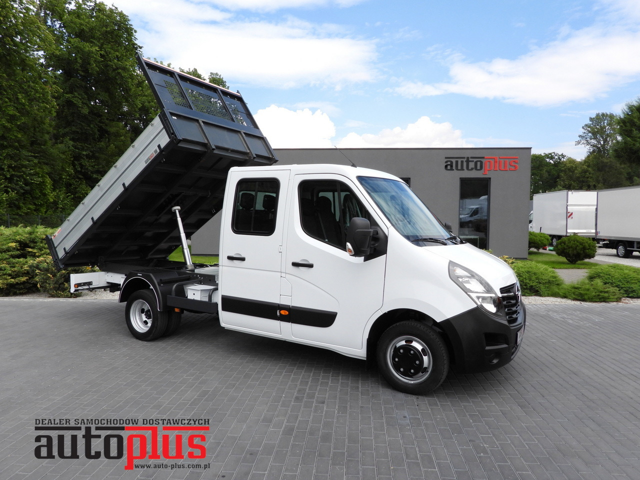 OPEL MOVANO TIPPER DOUBLE CABIN DOKA 7 SEATS LED LIGHTS TWIN WHEELS AIR CONDITIONING  145HP - Tipper van: picture 1 OPEL MOVANO TIPPER DOUBLE CABIN DOKA 7 SEATS LED LIGHTS TWIN WHEELS AIR CONDITIONING  145HP - Tipper van: picture 1