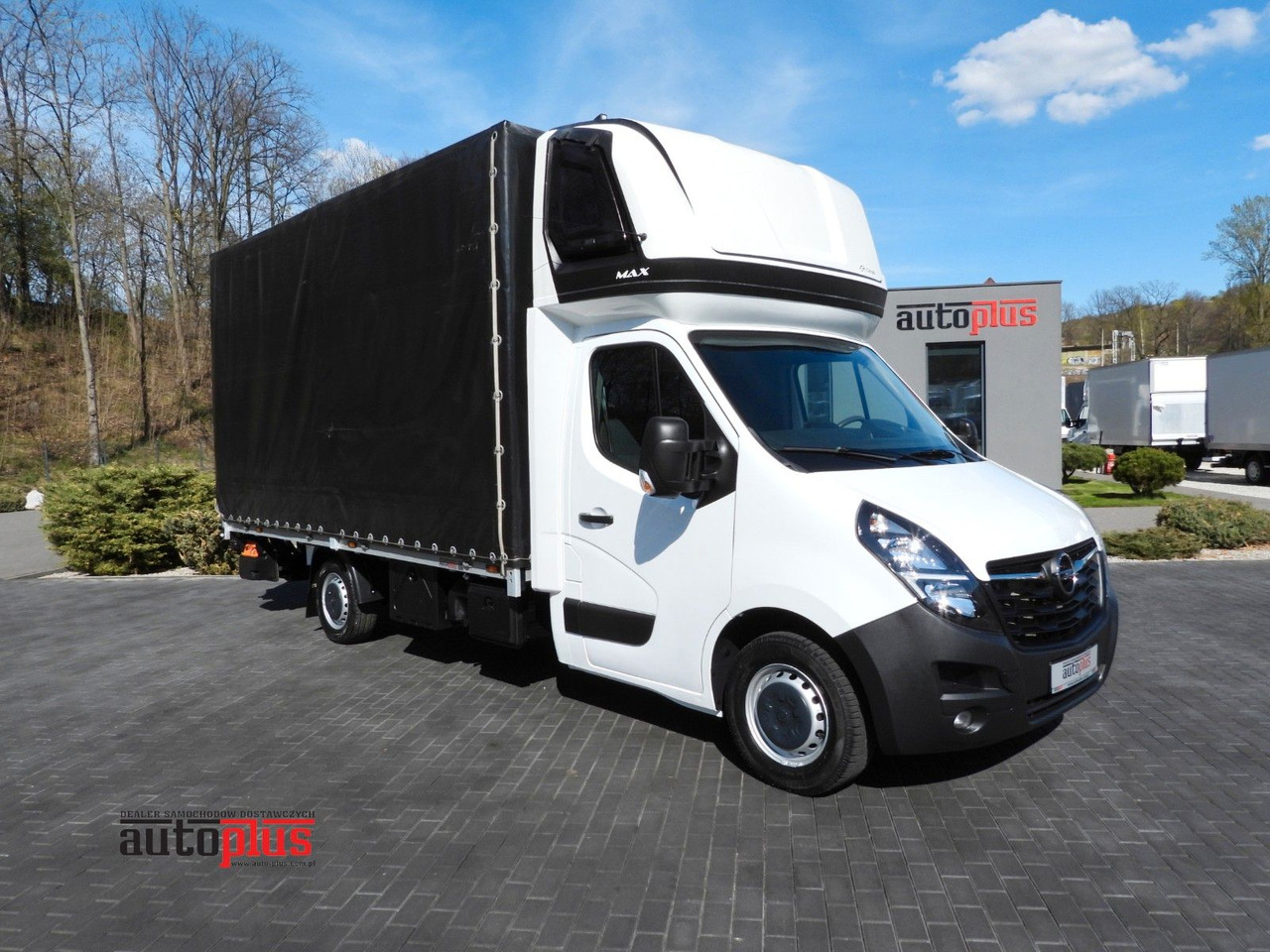Opel MOVANO PRITSCHE PLANE AUFZUG 9 PALETTEN WEBASTO - Curtain side van: picture 1 Opel MOVANO PRITSCHE PLANE AUFZUG 9 PALETTEN WEBASTO - Curtain side van: picture 1