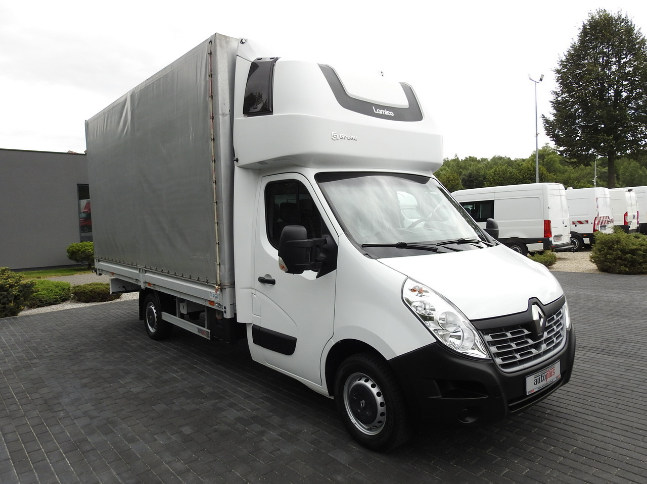 RENAULT MASTER TARPAULIN 10 PALLETS WEBASTO CRUISE CONTROL AIR CONDITIONING 170HP - Curtain side van: picture 4 RENAULT MASTER TARPAULIN 10 PALLETS WEBASTO CRUISE CONTROL AIR CONDITIONING 170HP - Curtain side van: picture 4