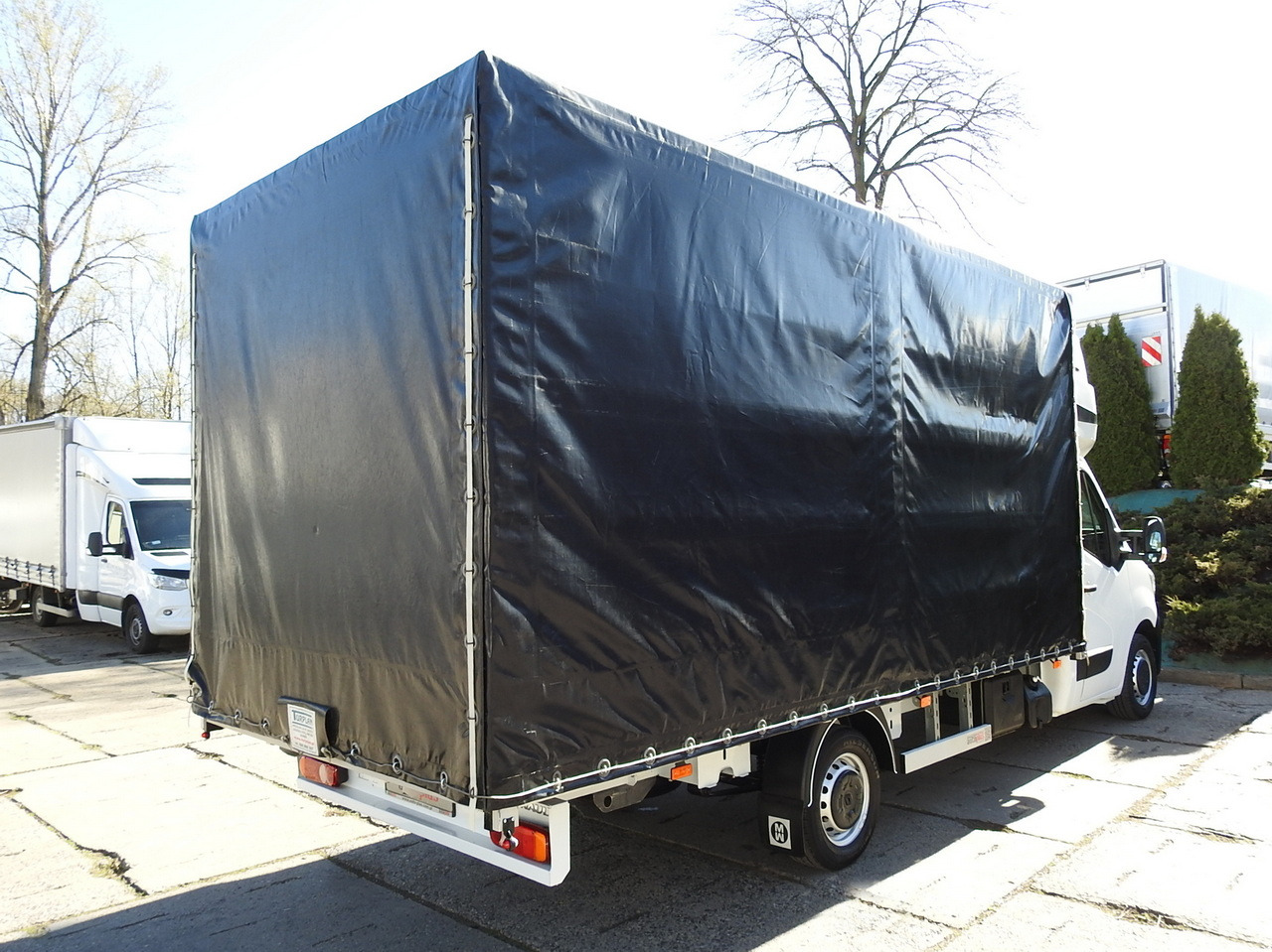 Curtain side van RENAULT MASTER TARPAULIN 10 PALLETS WEBASTO CRUISE CONTROL AIR CONDITIONING LED LIGHTS  165HP: picture 13