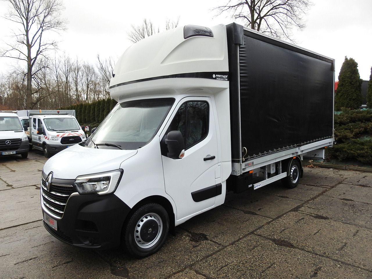 Curtain side van RENAULT MASTER TARPAULIN 10 PALLETS WEBASTO CRUISE CONTROL AIR CONDITIONING LED LIGHTS PNEUMATICS  165HP: picture 6