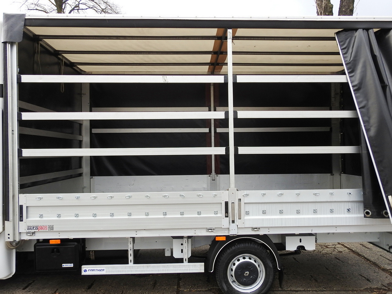 Curtain side van RENAULT MASTER TARPAULIN 10 PALLETS WEBASTO CRUISE CONTROL AIR CONDITIONING LED LIGHTS PNEUMATICS  165HP: picture 27