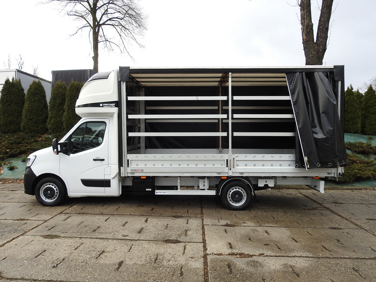 Curtain side van RENAULT MASTER TARPAULIN 10 PALLETS WEBASTO CRUISE CONTROL AIR CONDITIONING LED LIGHTS PNEUMATICS  165HP: picture 8