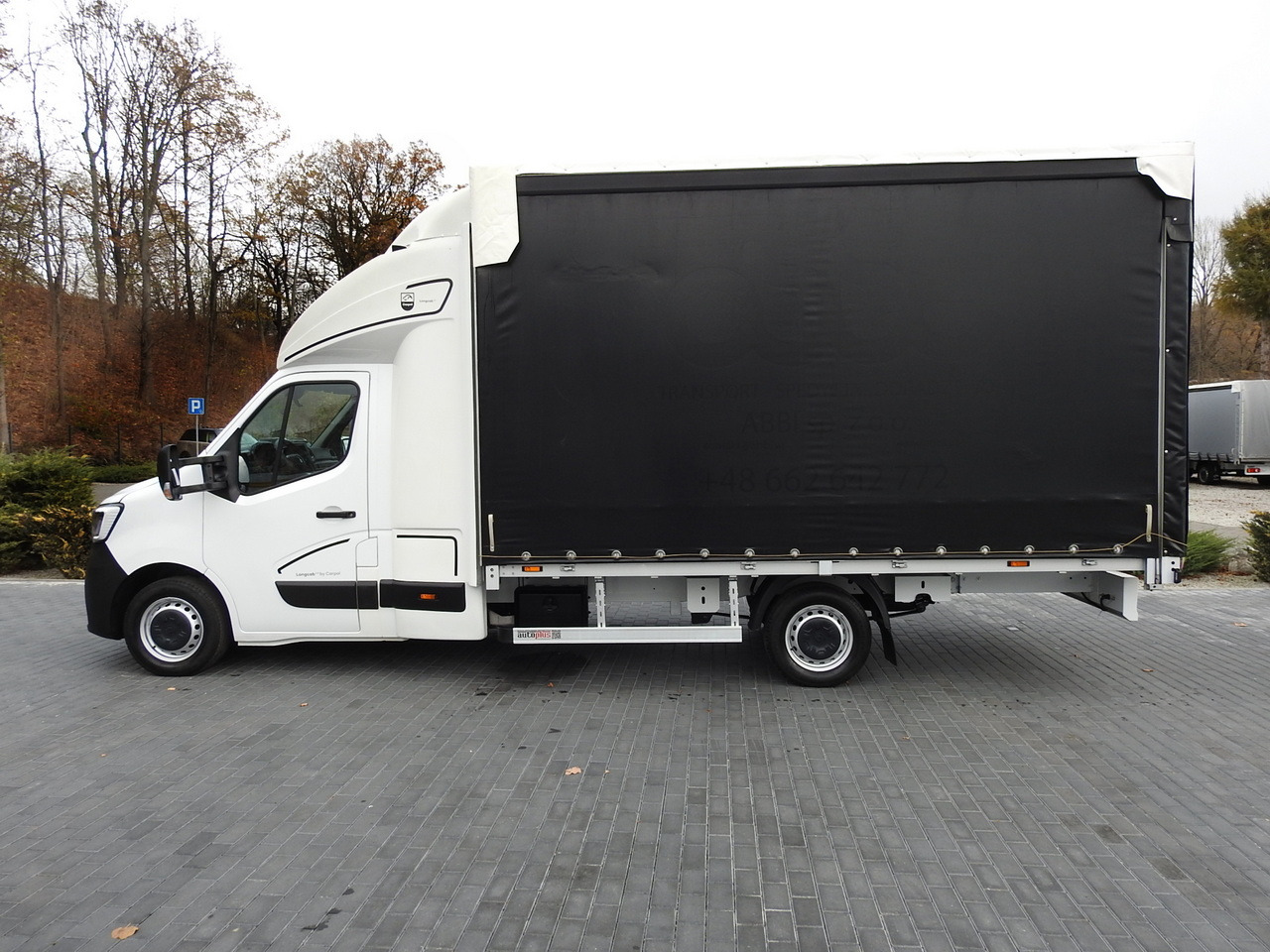 Curtain side van RENAULT MASTER TARPAULIN 10 PALLETS WEBASTO CRUISE CONTROL AIR CONDITIONING LED LIGHTS PNEUMATICS  165HP: picture 9