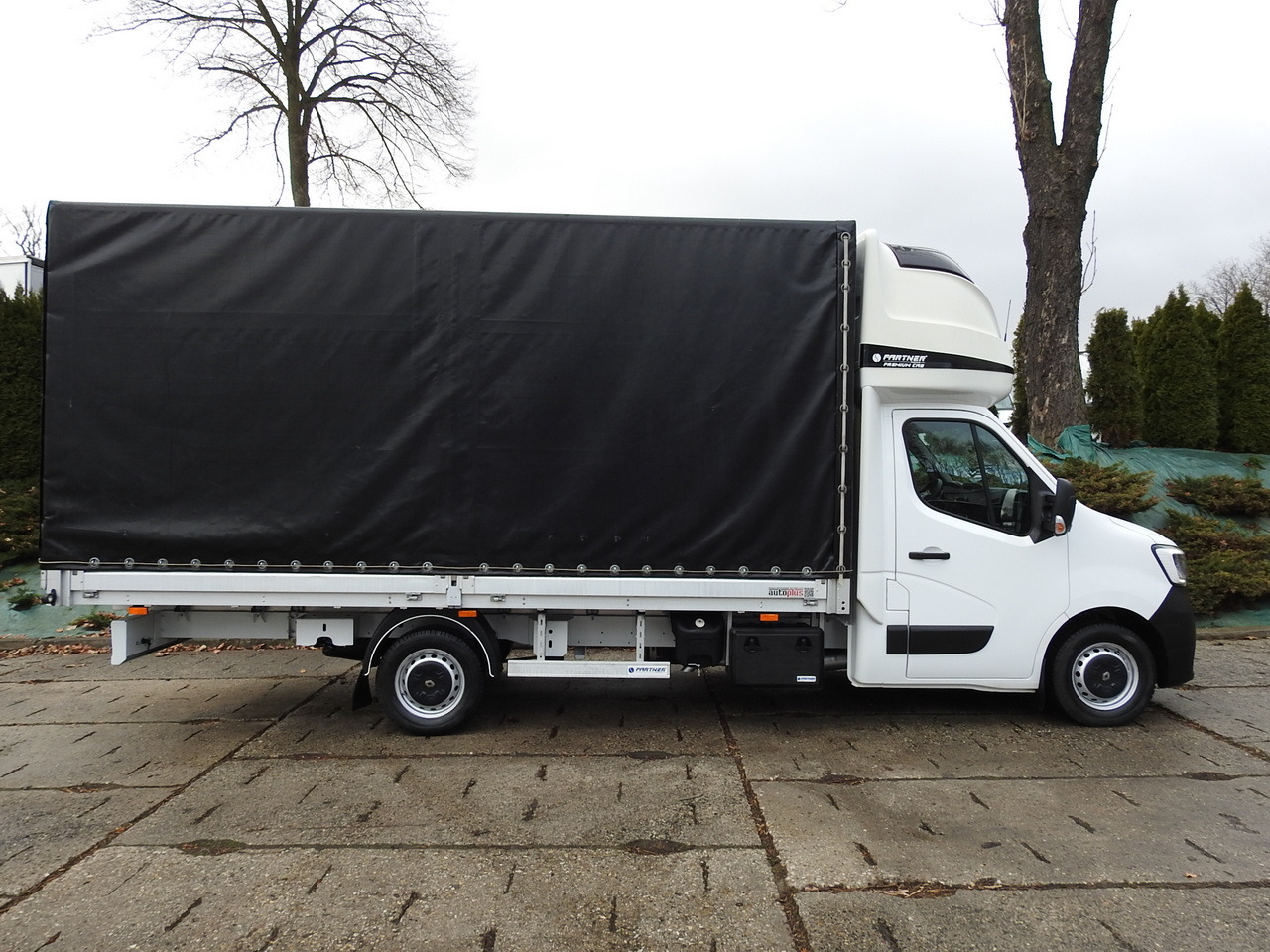Curtain side van RENAULT MASTER TARPAULIN 10 PALLETS WEBASTO CRUISE CONTROL AIR CONDITIONING LED LIGHTS PNEUMATICS  165HP: picture 7
