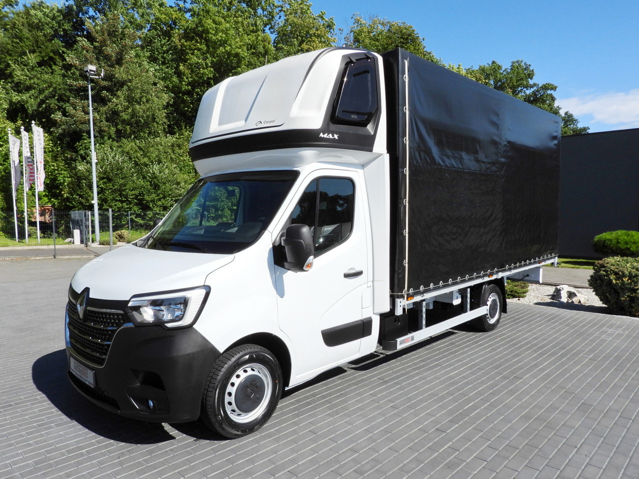 Curtain side van RENAULT MASTER TARPAULIN 10 PALLETS WEBASTO CRUISE CONTROL LED LIGHTS AIR CONDITIONING  165HP: picture 6