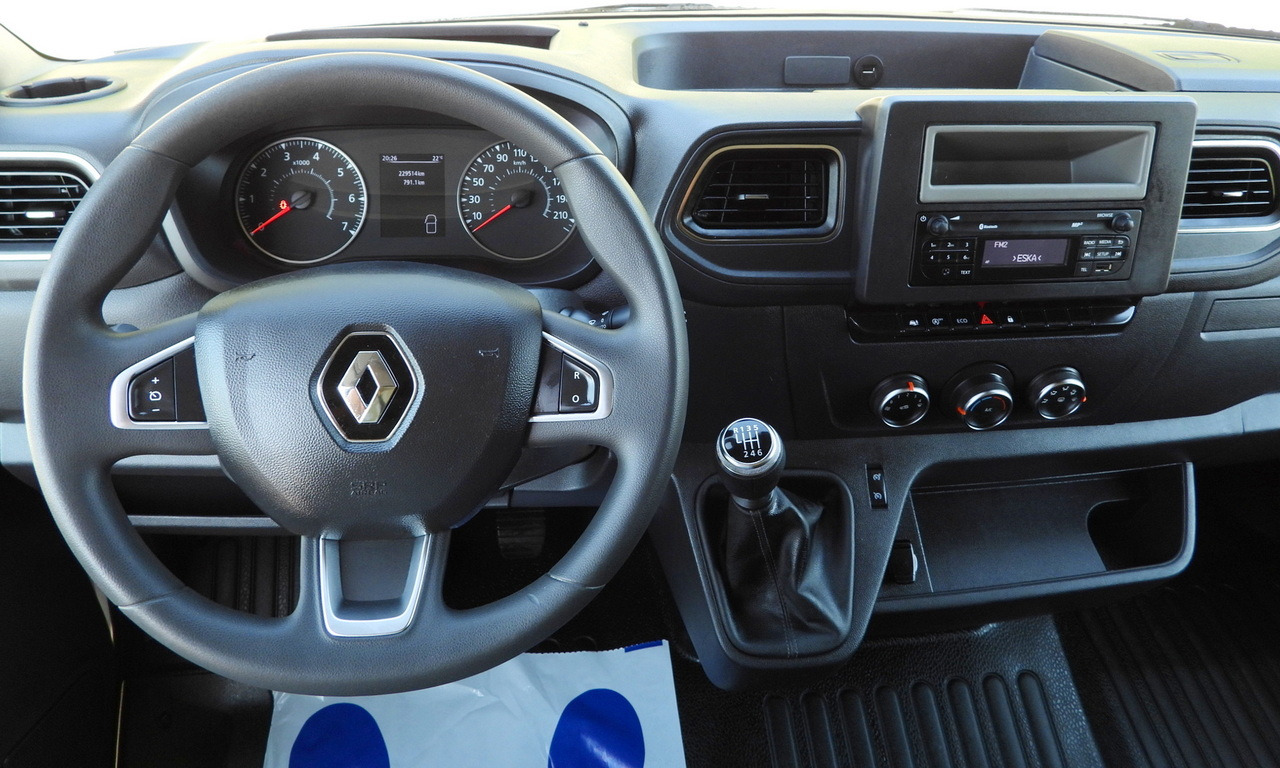 Curtain side van RENAULT MASTER TARPAULIN 10 PALLETS WEBASTO CRUISE CONTROL LED LIGHTS AIR CONDITIONING  165HP: picture 28