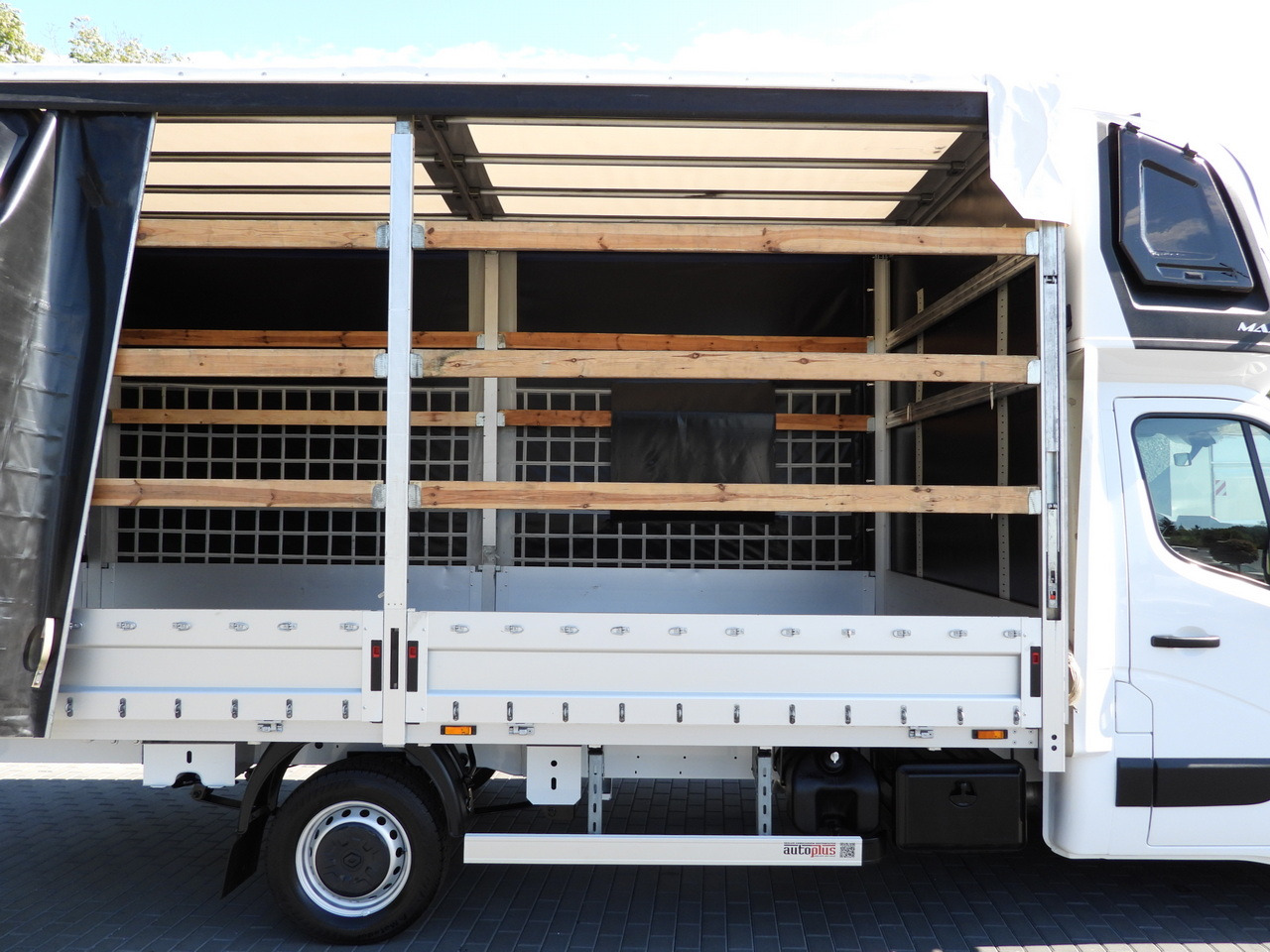 Curtain side van RENAULT MASTER TARPAULIN 10 PALLETS WEBASTO CRUISE CONTROL LED LIGHTS AIR CONDITIONING  165HP: picture 24