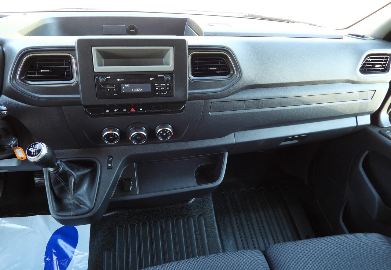 Curtain side van RENAULT MASTER TARPAULIN 10 PALLETS WEBASTO CRUISE CONTROL LED LIGHTS AIR CONDITIONING  165HP: picture 31