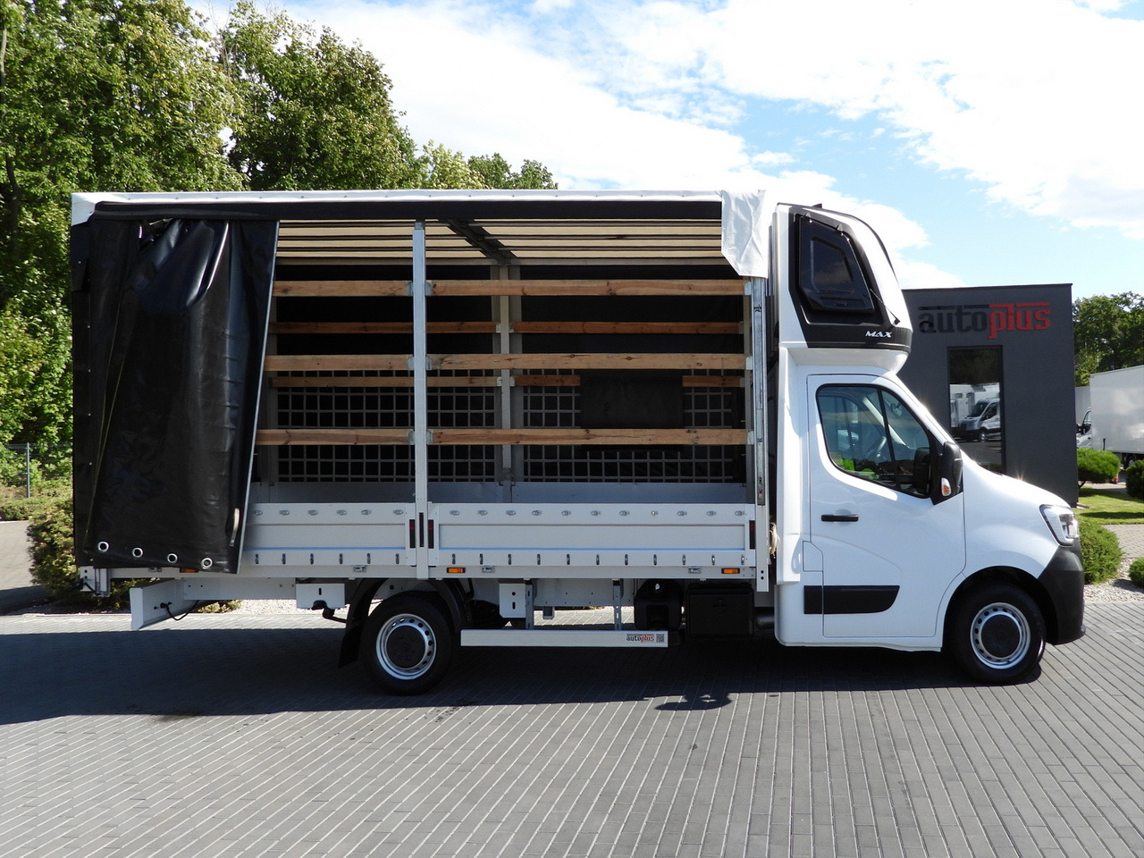 Curtain side van RENAULT MASTER TARPAULIN 10 PALLETS WEBASTO CRUISE CONTROL LED LIGHTS AIR CONDITIONING  165HP: picture 8