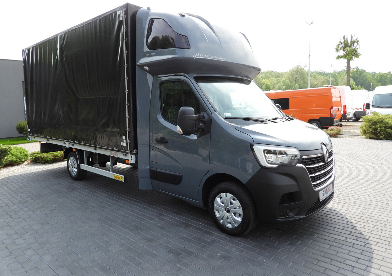 RENAULT MASTER TARPAULIN 10 PALLETS WEBASTO CRUISE CONTROL LED LIGHTS PNEUMATICS AIR CONDITIONING 165HP - Curtain side van: picture 4 RENAULT MASTER TARPAULIN 10 PALLETS WEBASTO CRUISE CONTROL LED LIGHTS PNEUMATICS AIR CONDITIONING 165HP - Curtain side van: picture 4