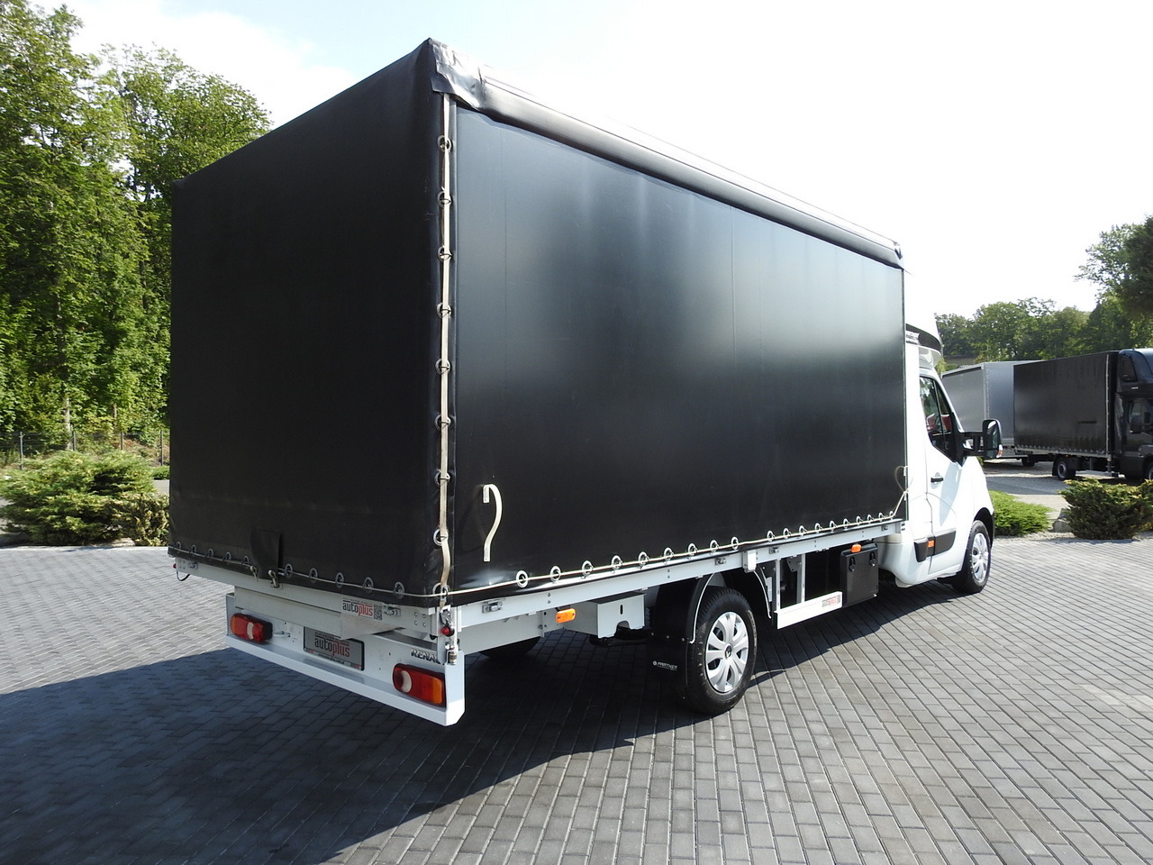 RENAULT MASTER TARPAULIN 8 PALLETS CRUISE CONTROL AIR CONDITIONING 170HP - Curtain side van: picture 3 RENAULT MASTER TARPAULIN 8 PALLETS CRUISE CONTROL AIR CONDITIONING 170HP - Curtain side van: picture 3