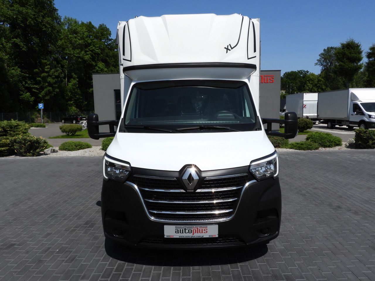Curtain side van RENAULT MASTER  TARPAULIN LIFT 10 PALLETS WEBASTO CRUISE CONTROL LED LIGHTS PNEUMATICS AIR CONDITIONING  165HP: picture 5