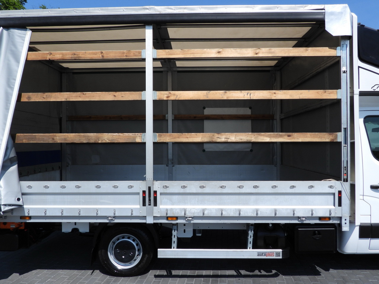 Curtain side van RENAULT MASTER  TARPAULIN LIFT 10 PALLETS WEBASTO CRUISE CONTROL LED LIGHTS PNEUMATICS AIR CONDITIONING  165HP: picture 24
