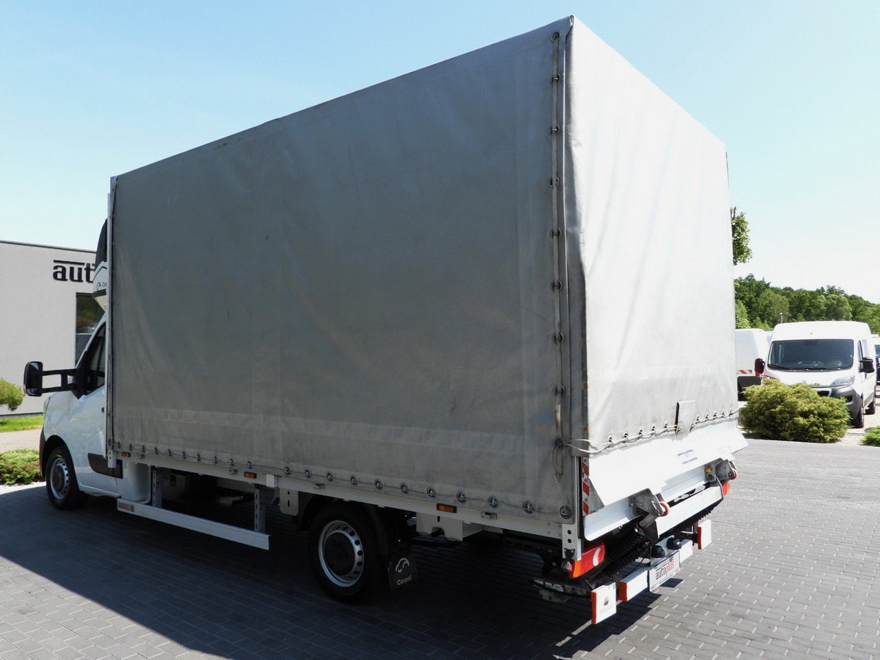 Curtain side van RENAULT MASTER  TARPAULIN LIFT 10 PALLETS WEBASTO CRUISE CONTROL LED LIGHTS PNEUMATICS AIR CONDITIONING  165HP: picture 10