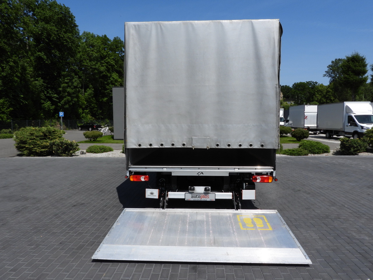 Curtain side van RENAULT MASTER  TARPAULIN LIFT 10 PALLETS WEBASTO CRUISE CONTROL LED LIGHTS PNEUMATICS AIR CONDITIONING  165HP: picture 17