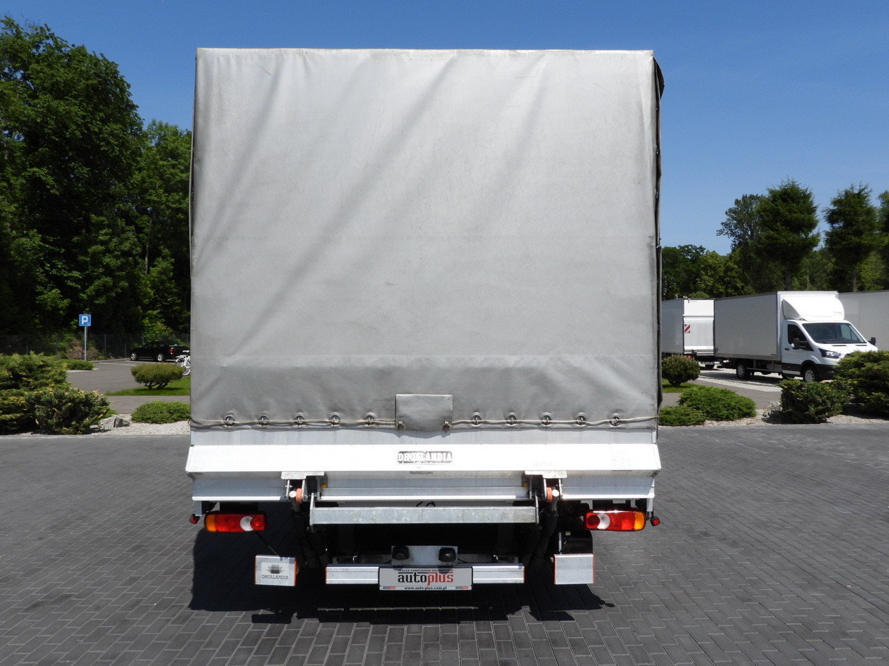 Curtain side van RENAULT MASTER  TARPAULIN LIFT 10 PALLETS WEBASTO CRUISE CONTROL LED LIGHTS PNEUMATICS AIR CONDITIONING  165HP: picture 12