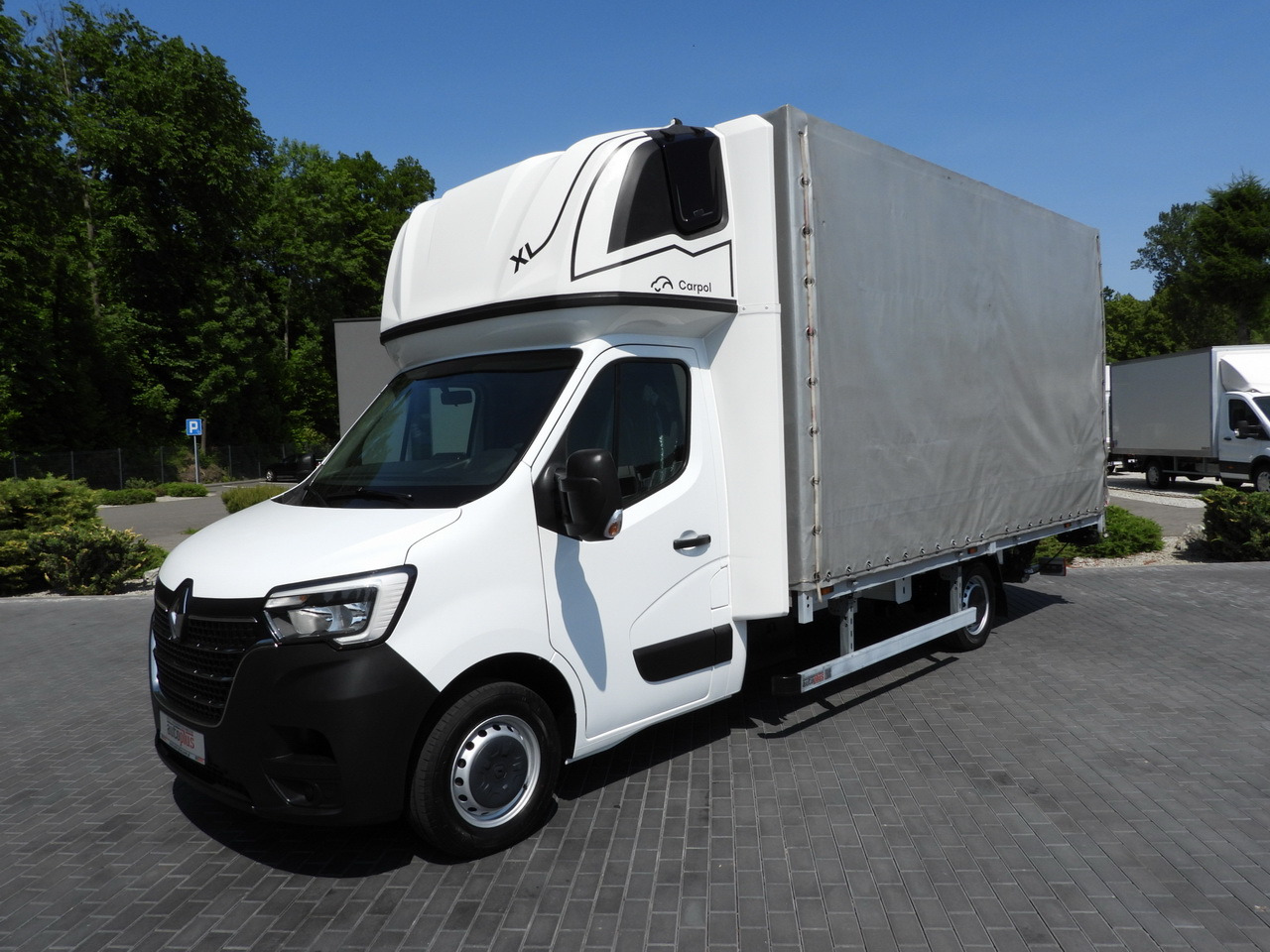 Curtain side van RENAULT MASTER  TARPAULIN LIFT 10 PALLETS WEBASTO CRUISE CONTROL LED LIGHTS PNEUMATICS AIR CONDITIONING  165HP: picture 21