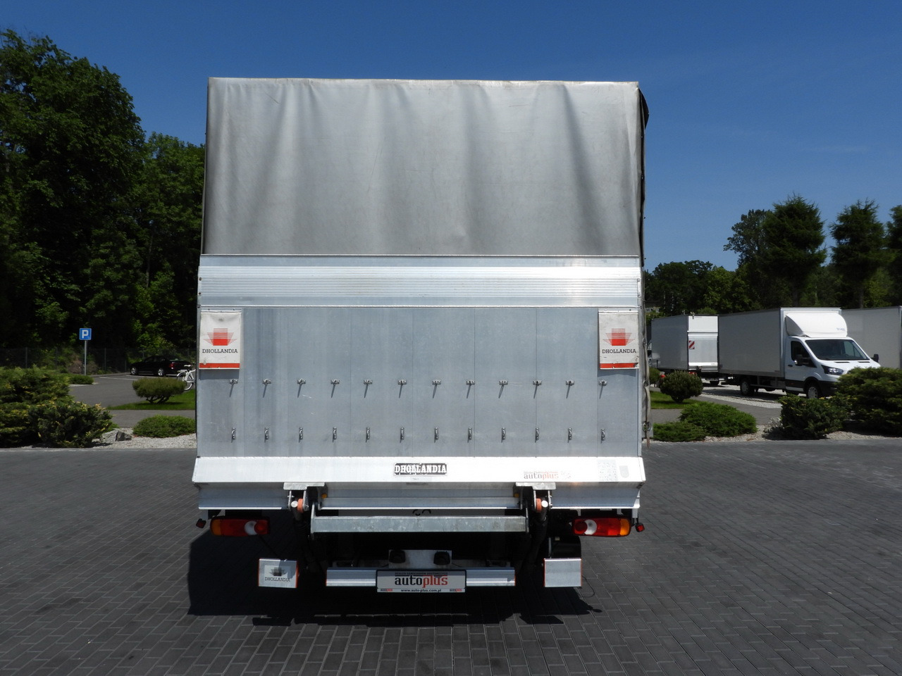 Curtain side van RENAULT MASTER  TARPAULIN LIFT 10 PALLETS WEBASTO CRUISE CONTROL LED LIGHTS PNEUMATICS AIR CONDITIONING  165HP: picture 11