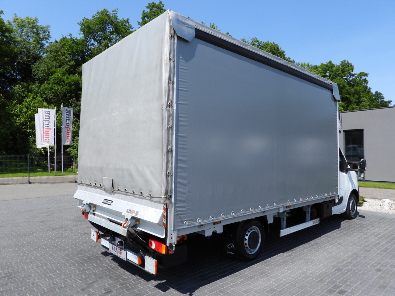 Curtain side van RENAULT MASTER  TARPAULIN LIFT 10 PALLETS WEBASTO CRUISE CONTROL LED LIGHTS PNEUMATICS AIR CONDITIONING  165HP: picture 14