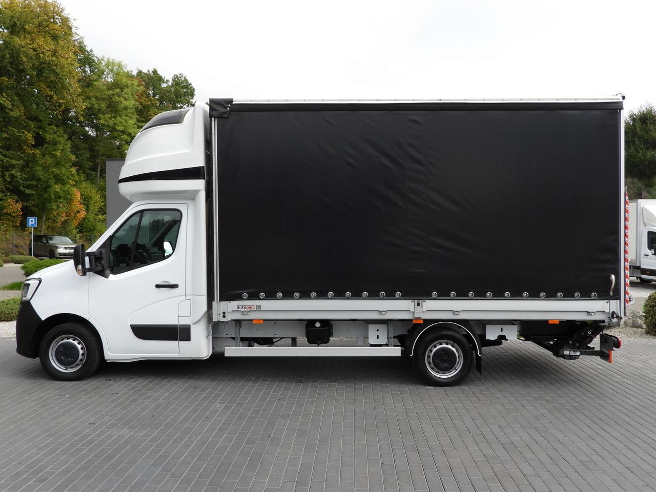 Curtain side van RENAULT MASTER TARPAULIN LIFT 9 PALLETS WEBASTO CRUISE CONTROL LED LIGHTS PNEUMATICS AIR CONDITIONING  165HP: picture 9