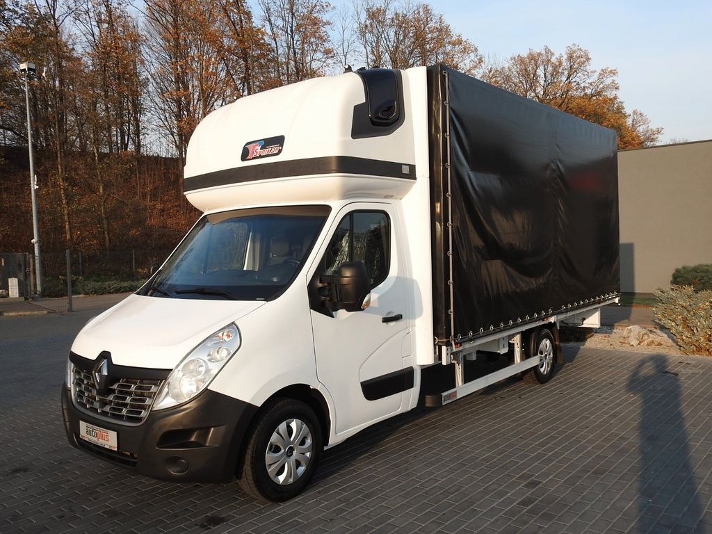 Curtain side van Renault MASTER PRITSCHE PLANE 10 PALETTEN WEBASTO A/C: picture 6