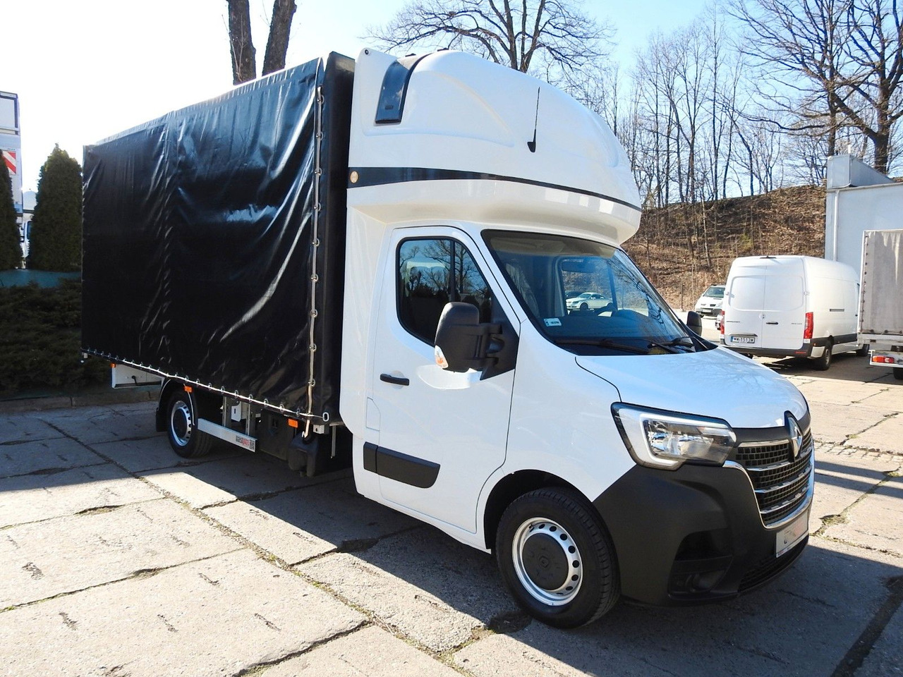 Renault MASTER PRITSCHE PLANE 10 PALETTEN WEBASTO A/C - Curtain side van: picture 4 Renault MASTER PRITSCHE PLANE 10 PALETTEN WEBASTO A/C - Curtain side van: picture 4