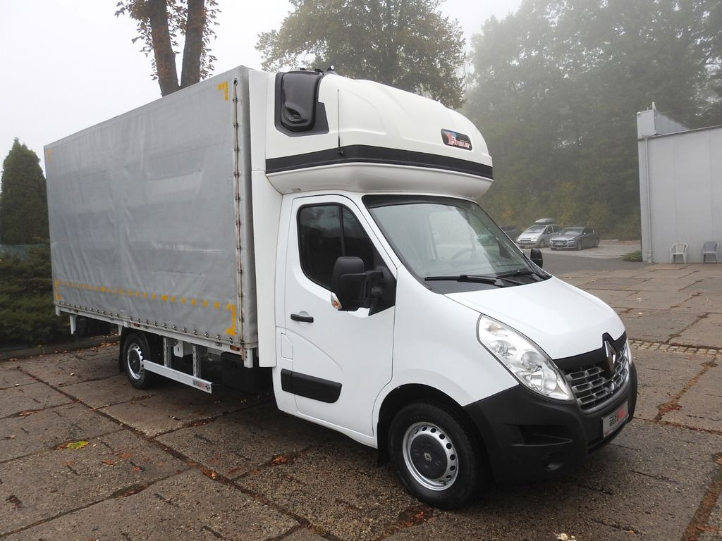 Renault MASTER PRITSCHE PLANE 10 PALLETS WEBASTO A/C - Curtain side van: picture 4 Renault MASTER PRITSCHE PLANE 10 PALLETS WEBASTO A/C - Curtain side van: picture 4