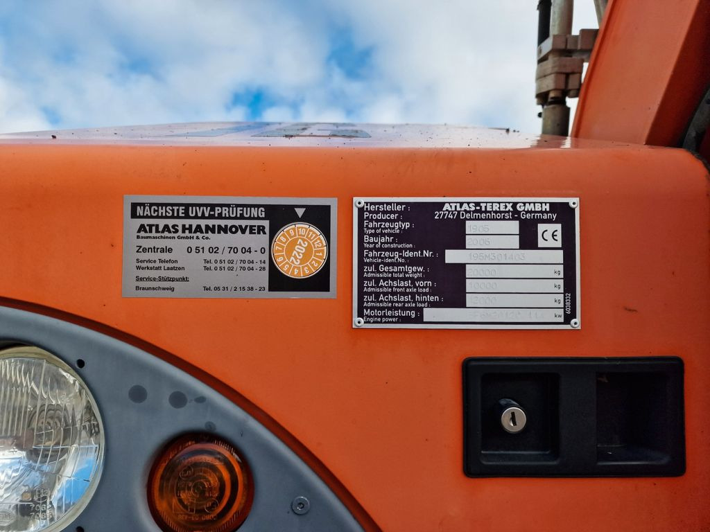 Wheel excavator Atlas Terex 1905M Mobilbagger Atlas Terex 1905M Mobilbagger: picture 30
