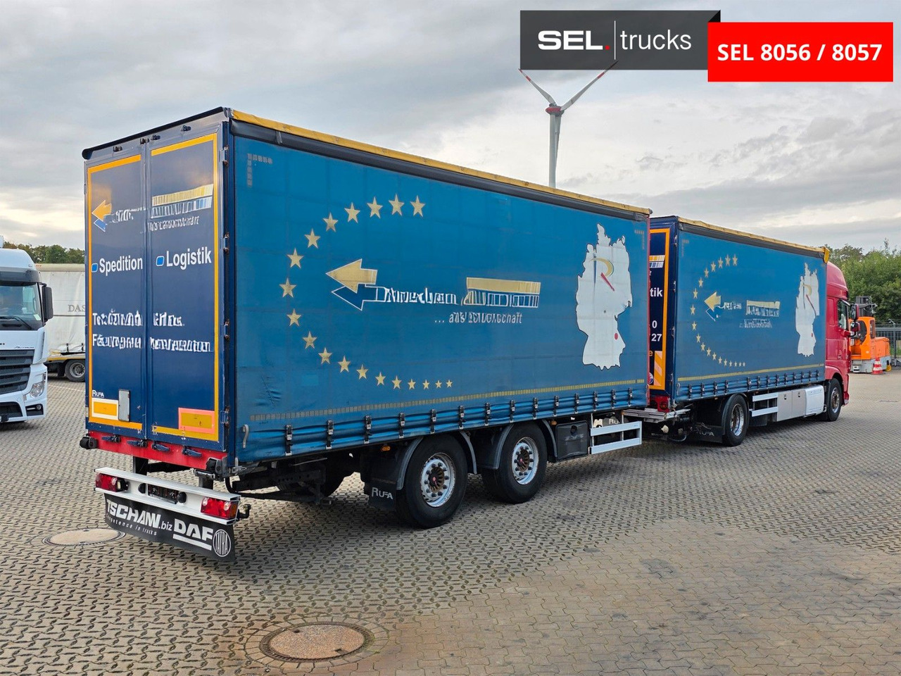 DAF XF 410 / ZF Intarder / Durchladezug - Curtainsider truck: picture 5 DAF XF 410 / ZF Intarder / Durchladezug - Curtainsider truck: picture 5