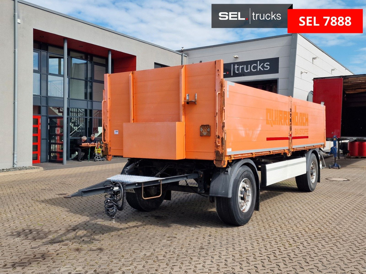Krone AZ / Baustoff / 40 mm - Dropside/ Flatbed trailer: picture 1 Krone AZ / Baustoff / 40 mm - Dropside/ Flatbed trailer: picture 1