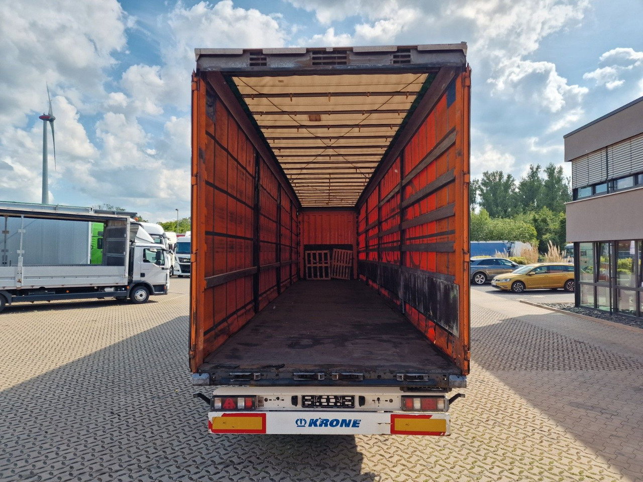 Curtainsider semi-trailer Krone SD / Hubdach / EDSCHA / Mega: picture 9