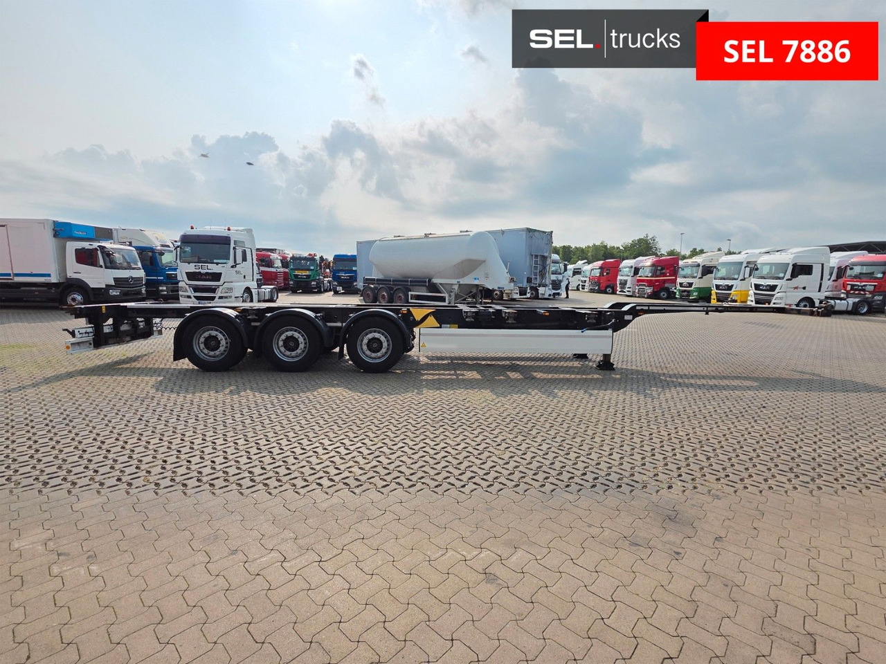 Krone SD / Teleskop / Liftachse - Container transporter/ Swap body semi-trailer: picture 4 Krone SD / Teleskop / Liftachse - Container transporter/ Swap body semi-trailer: picture 4