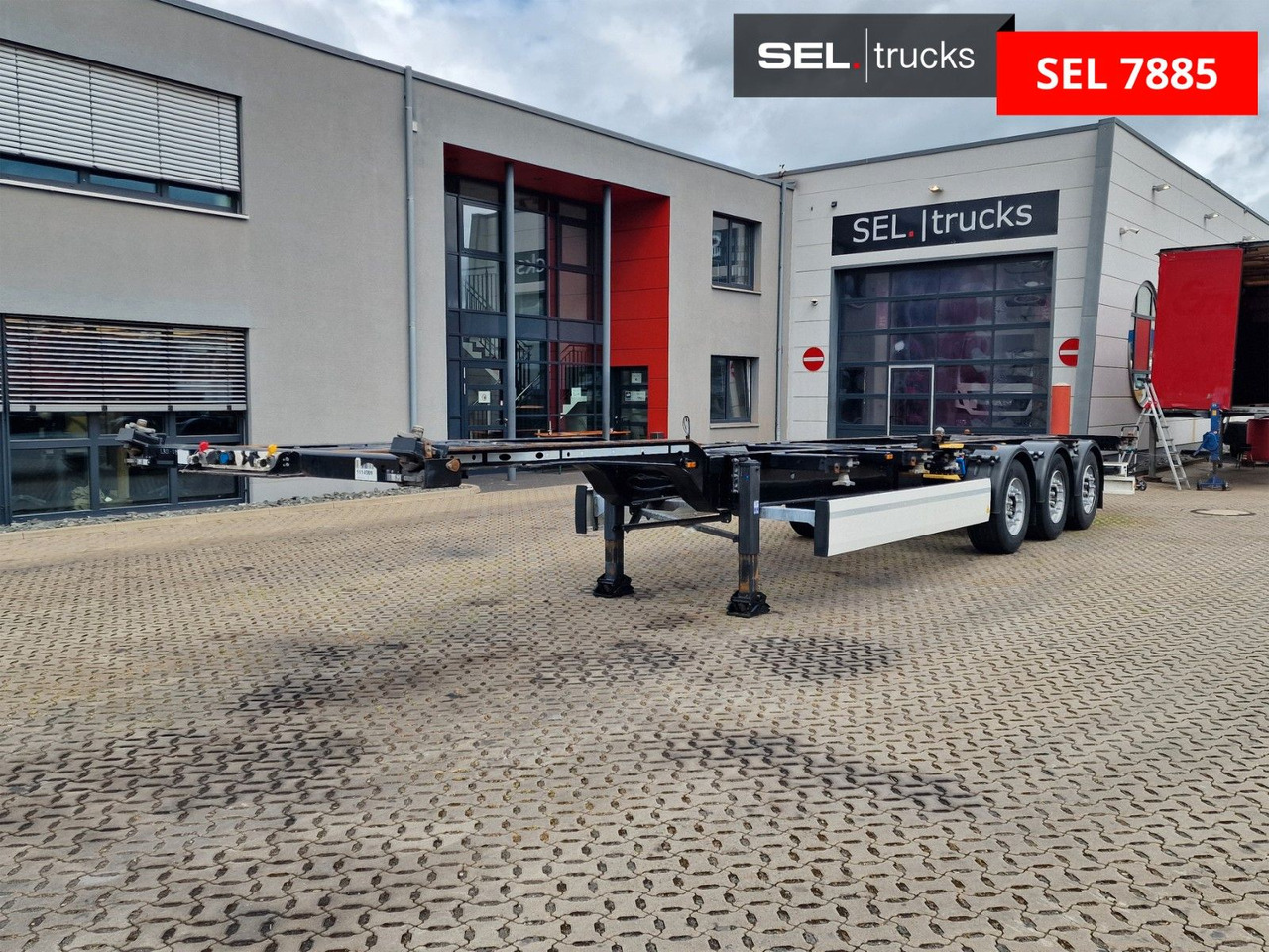 Krone SD / Teleskop / Liftachse - Container transporter/ Swap body semi-trailer: picture 1 Krone SD / Teleskop / Liftachse - Container transporter/ Swap body semi-trailer: picture 1