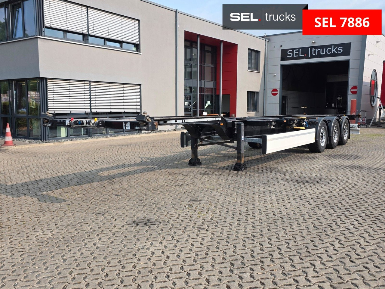 Krone SD / Teleskop / Liftachse - Container transporter/ Swap body semi-trailer: picture 1 Krone SD / Teleskop / Liftachse - Container transporter/ Swap body semi-trailer: picture 1