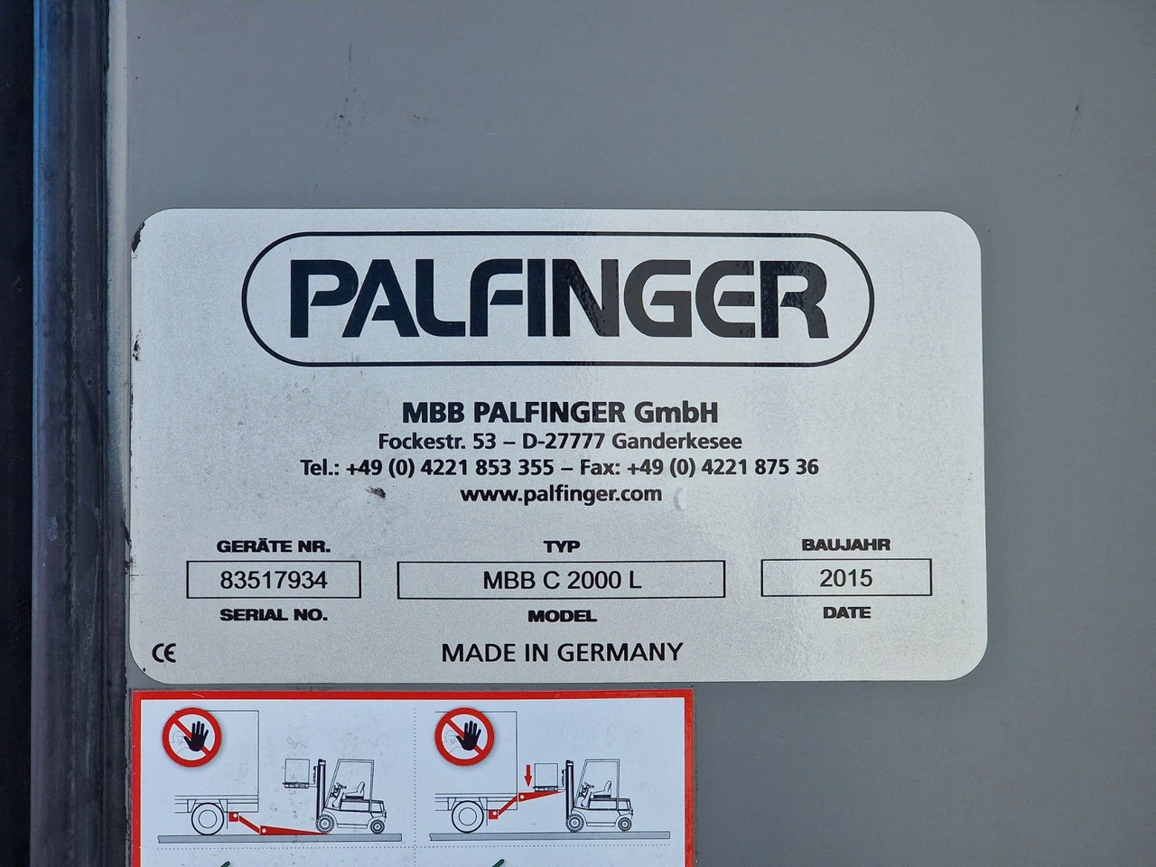 Refrigerator truck MAN TGL 12.250 4X2 BL / Ladebordwand: picture 13