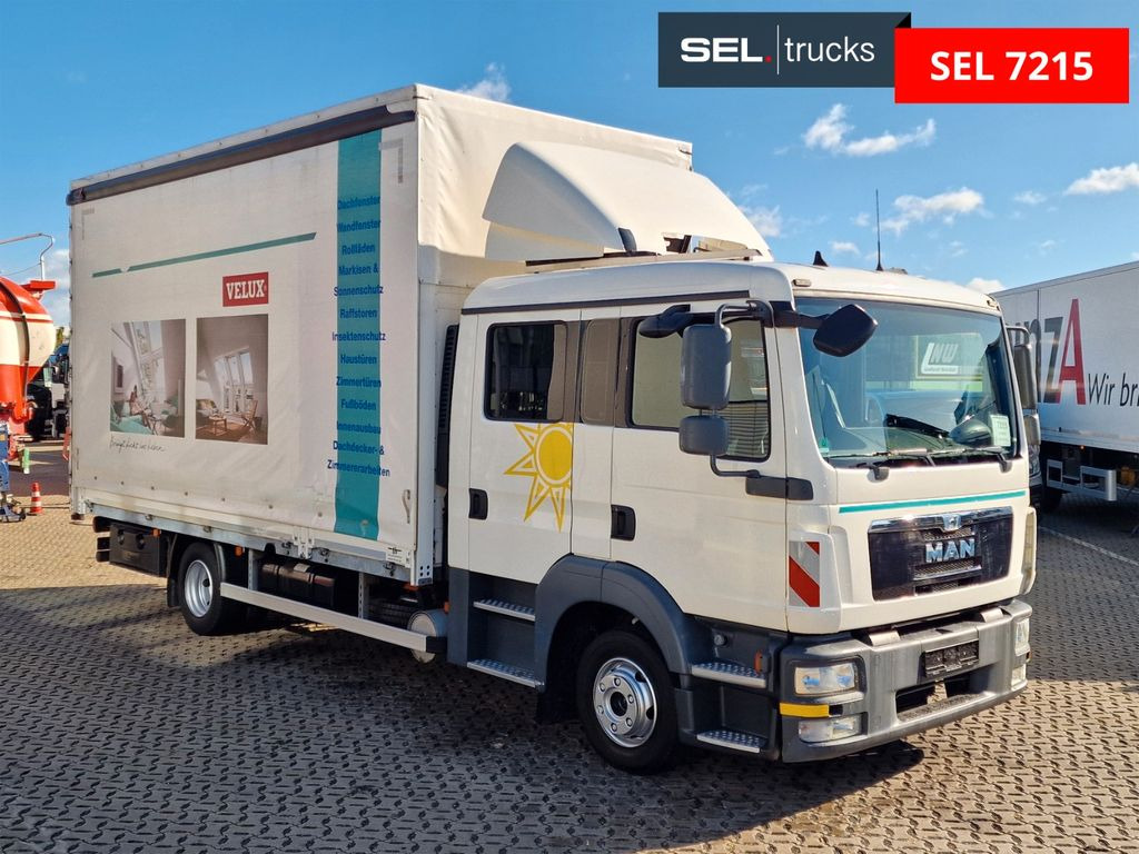 MAN TGL 8.250 4X2 BL/Doppelkabine/6 Sitze/ DOKA - Curtainsider truck: picture 3 MAN TGL 8.250 4X2 BL/Doppelkabine/6 Sitze/ DOKA - Curtainsider truck: picture 3