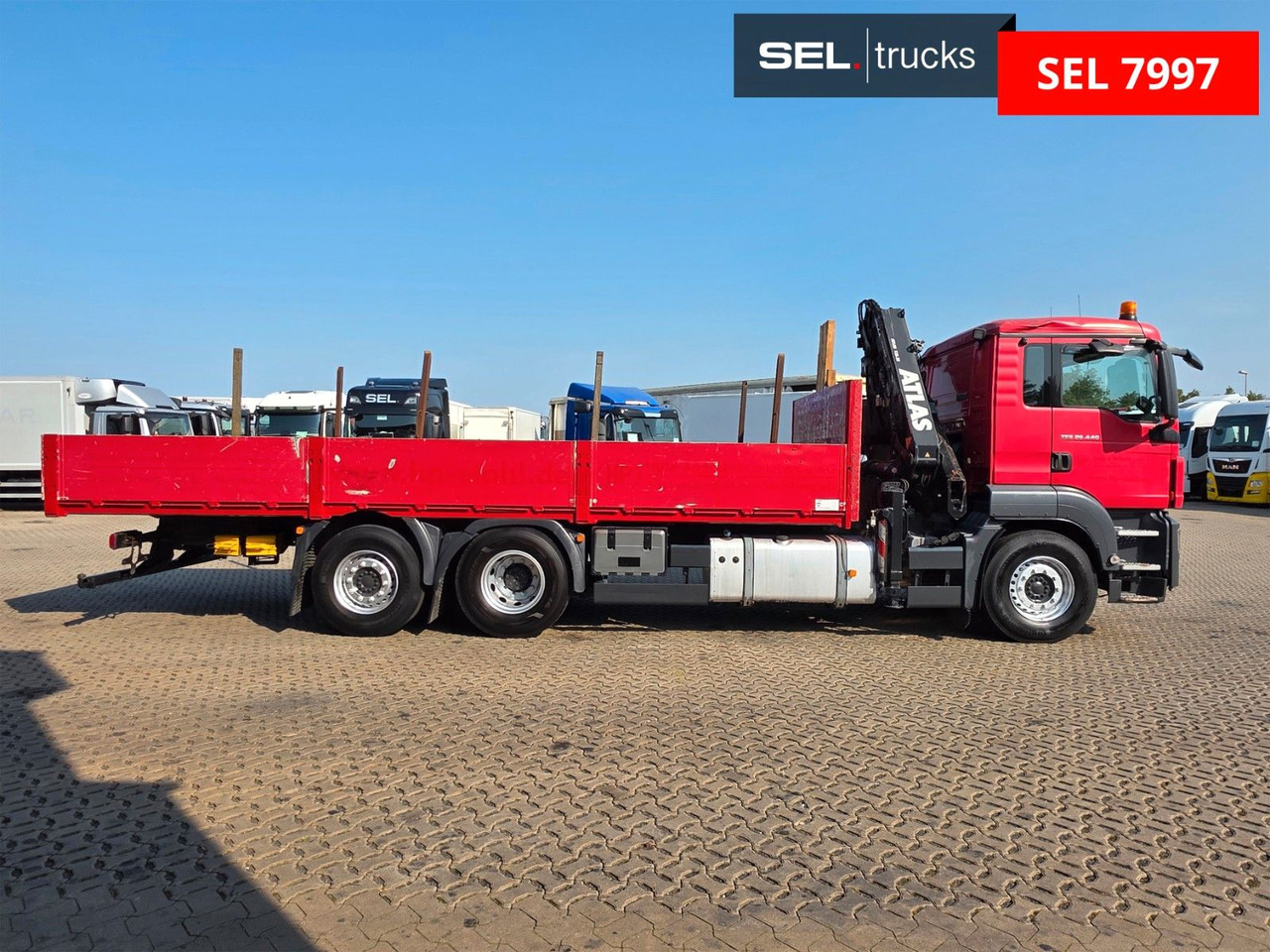 MAN TGS 26.440 6X2-2 BL / Mit Fernbedienung / ATLAS - Crane truck: picture 4 MAN TGS 26.440 6X2-2 BL / Mit Fernbedienung / ATLAS - Crane truck: picture 4
