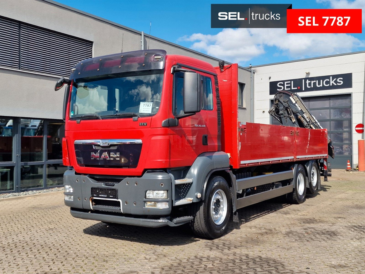 MAN TGS 26.440 6X2-2 LL /Atlas 190 / Fernbedienung. - Crane truck: picture 1 MAN TGS 26.440 6X2-2 LL /Atlas 190 / Fernbedienung. - Crane truck: picture 1